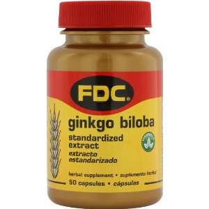 Ginkgo Biloba   60 mg   50 Capsules