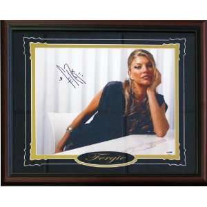 Fergie Autographed Framed 11x14Photo (PSA/DNA)   Sports Memorabilia 