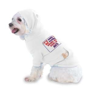   Akita Hooded (Hoody) T Shirt with pocket for your Dog or Cat LARGE