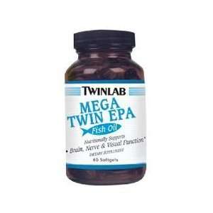  MEGA Twin EPA Fish Oil Softgels   Bottle of 60 Health 