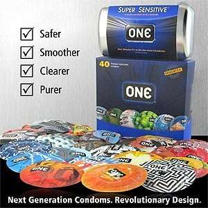   Super Sensitive 40 Pack / A New Generation Of Condoms 