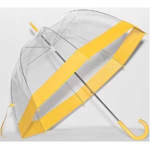  Yellow Trim Bubble Umbrella 