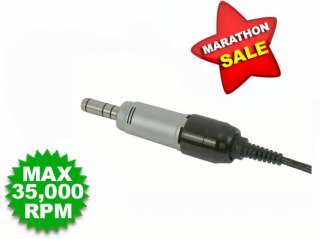 Dental Lab Electric Motor Handpiece 35000 RPM Marathon  