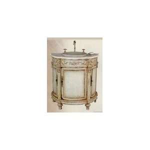   Vanity Sink Cabinet with Floating Bowl 35 Inch