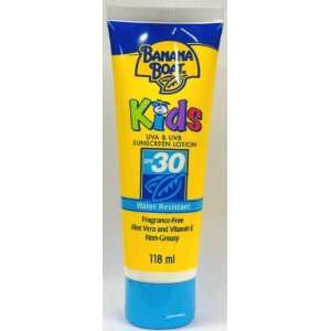 Banana Boat Kids Sunscreen Lotion, SPF 30, 4 Oz / 118 Ml (Pack of 8)