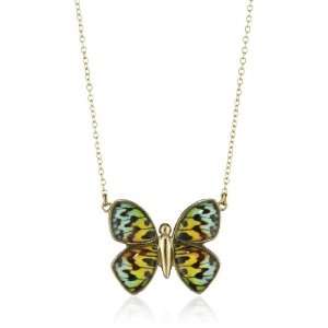  Bronzed by Barse Butterfly Necklace Jewelry