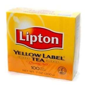 Lipton Yellow Label Tea (100 tea bags) Grocery & Gourmet Food