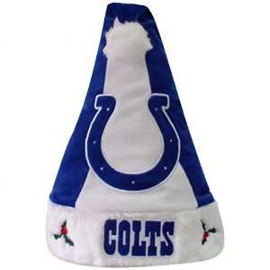 Indianapolis Colts Colorblock Santa Hat 