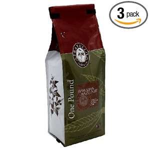 Fratello Coffee Company Hawaiian Hazelnut Coffee, 16 Ounce Bag (Pack 