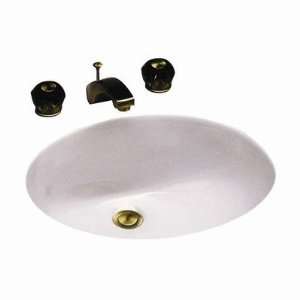  Crane 1981 21 x 17 Tiara Undermount Bathroom Sink