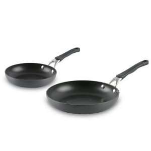 Cooking with Calphalon Hard Anodized Skillet Set  Kitchen 