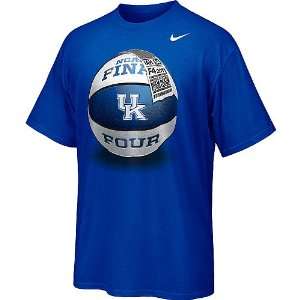  Nike Kentucky Wildcats 2011 Final Four T Shirt Sports 