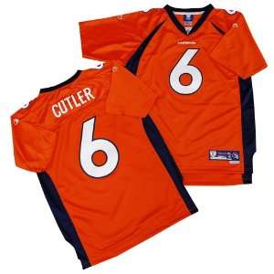  Denver Broncos Jay Cutler Orange Premier Reebok Youth 