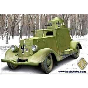  Ace 1/72 BA20M Soviet Light Armored Car Kit Toys & Games