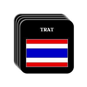 Thailand   TRAT Set of 4 Mini Mousepad Coasters