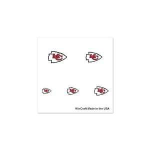 NFL Kansas City Chiefs Fingernail Tattoo Sheet *SALE*  