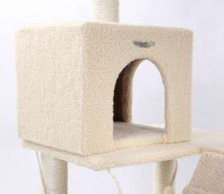 55 Cat Tree Condo House Scratcher Pet Furniture Bed 03  