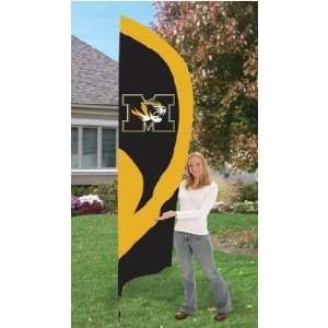 Missouri Tigers Tall Team Flags 8.5 ft x 2.5 ft NCAA College Athletics 