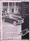 1958 Judson MGA M G A Supercharger ORIGINAL Vintage Ad