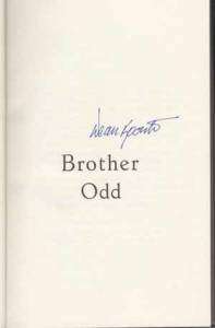 Brother Odd   Dean Koontz 1st Ed. Signed  