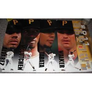  2011 Pittsburgh Pirates Schedule Poster