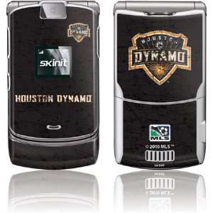  Houston Dynamo Solid Distressed skin for Motorola RAZR V3 