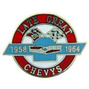  Late Great Chevys Pin 1958 1964 Arts, Crafts & Sewing