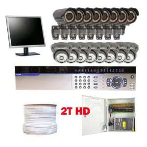  Complete High End 16 Channel Full D1 HD HDMI H.264 DVR 