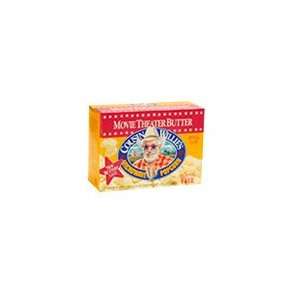 Cousin Willies Microwave Popcorn, Movie Theater Butter, 3 Count (Pack 