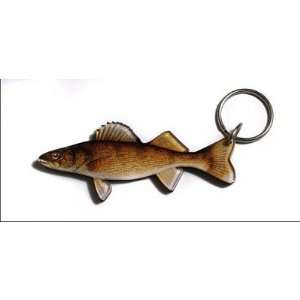  (1x4) Walleye Fish Keychain
