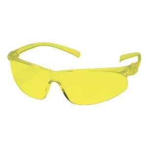   11393 Virtua Sport Anti Fog Safety Glasses, Amber Frame, Amber Lens