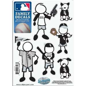  BSS   Chicago White Sox MLB Family Car Decal Set (Small 