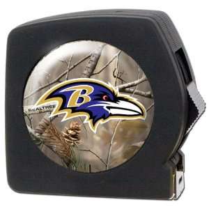 Baltimore Ravens NFL Open Field 25 foot Tape Measure  