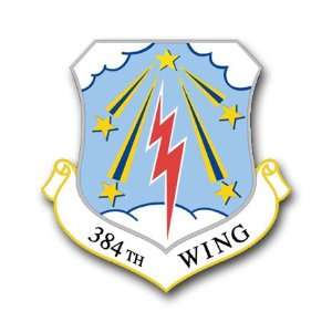  US Air Force 384th Wing Decal Sticker 3.8 Everything 