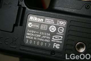 Nikon D90 12.3 MP Digital SLR Camera   Black (Kit w/ VR 18 105 mm Lens 