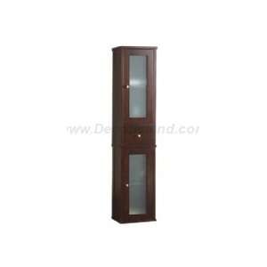 Ronbow Wall Mounted Cabinet W/ Frosted Glass Door & One Middle Drawer 