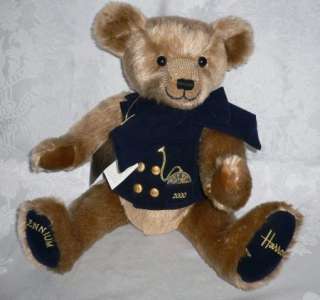HARRODS TEDDY BEAR MILLENNIUM KNIGHTSBRIDGE SERIES 2000, EXCELLENT 