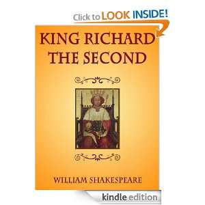 King Richard the Second William Shakespeare  Kindle Store