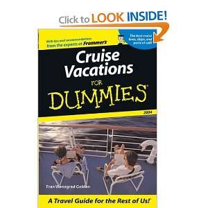 Cruise Vacations For Dummies 2004