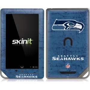  Skinit Seattle Seahawks Distressed Vinyl Skin for Nook Color / Nook 