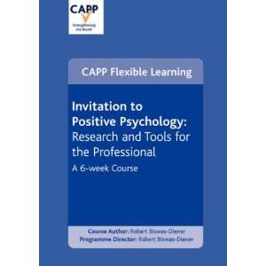  Invitation to Positive Psychology Resear (9781906366049 