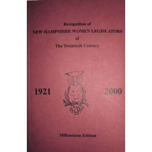  Recognition of New Hampshire Women Legislators of the 