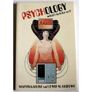  Psychology whats in it for us? (9780394316710) Marvin 
