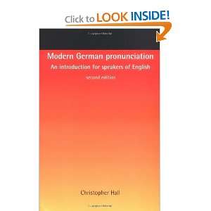  Modern German Pronunciation An Introduction for Speakers 