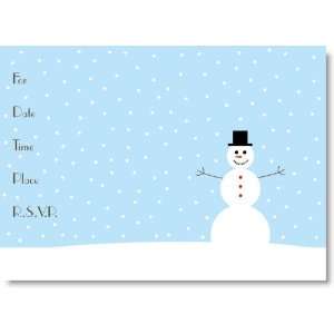  The Little Snowman Fill In Party Invitations Health 