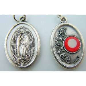   3rd Class Relic Piece of Cloth & Medal From Saint St Our Lady of