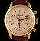 Super Rare Vintage 18K LeCoultre 3 Register Chronograp​h