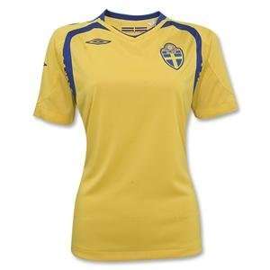  Sweden Womens Home Soccer Jersey
