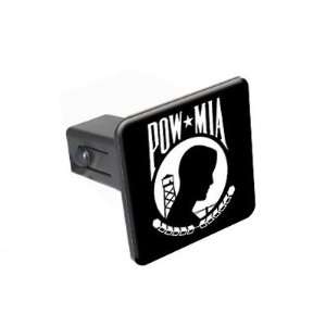 POW MIA   1 1/4 inch (1.25) Tow Trailer Hitch Cover Plug Truck Pickup 