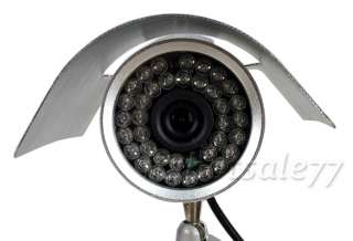 36 LED Color CCTV IR Night Vision Digital CMOS Video Camera Silver 